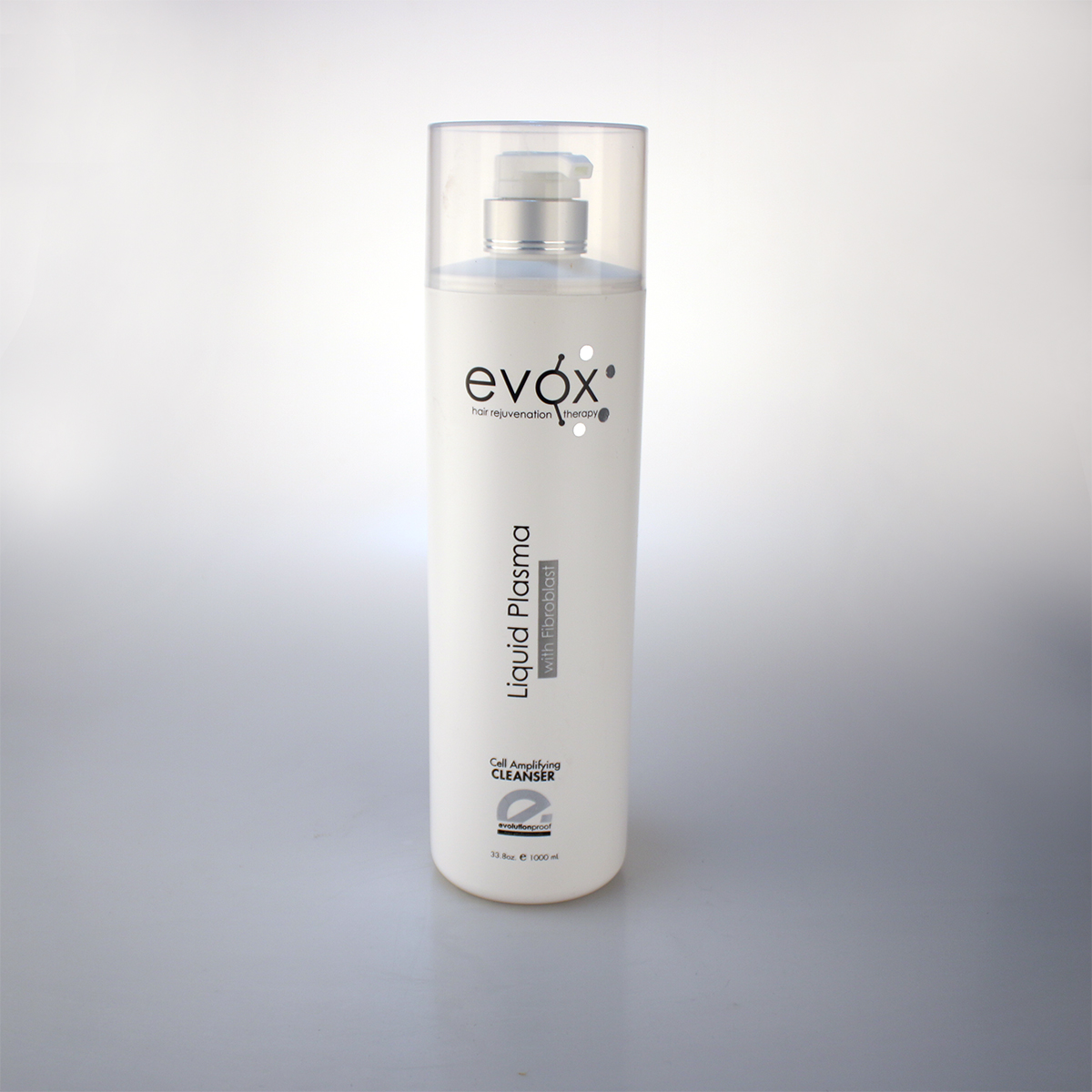 EVOX Liquidi Plasma 1000 ml. con Fibroblast Cell Amplifying CLEANSER a soli €52,70 iva inc.